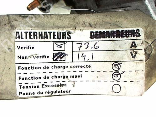 Alternator TOYOTA YARIS (_P1_) 1.4 D-4D (NLP10_, NLP10R) | BP20431821M7 