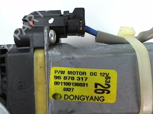 Front right window mechanism CHEVROLET AVEO / KALOS Hatchback (T250, T255) 1.2 LPG | BP20462764C23 