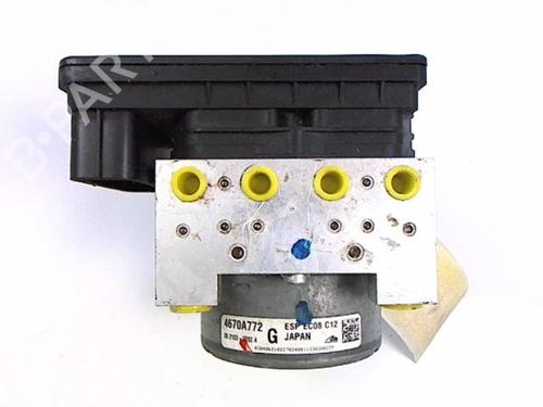 Used ABS pump ABS pump CITROËN C4 AIRCROSS 1.6 HDi 115 AWC (114 hp) 20436456 20436456