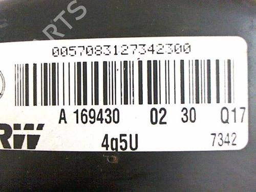 Servo brake MERCEDES-BENZ A-CLASS (W169) A 160 CDI (169.006, 169.306) | BP20414653M42 