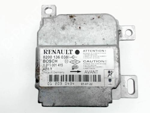Used ECU airbags RENAULT CLIO II (BB_, CB_) 1.4 16V (B/CB0P, BB13) (98 hp) 32396698