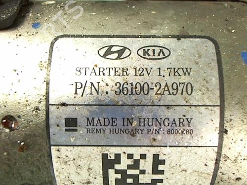 Used Starter Starter HYUNDAI ix20 (JC) 1.6 CRDI (116 hp) 20443779 20443779