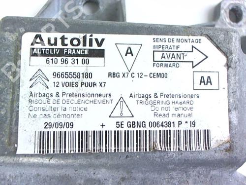 Used ECU airbags ECU airbags CITROËN C5 III Break (RW_) 2.0 HDi 140 (140 hp) 20403365 20403365