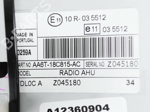 Radio FORD FIESTA VI (CB1, CCN) 1.4 TDCi | BP25773794E6 