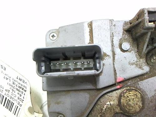 Front right lock PEUGEOT 206 CC (2D) 1.6 16V (2DNFUF, 2DNFUR) | BP20471054C97 