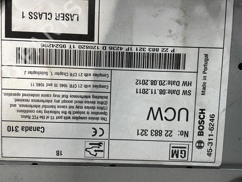 Radio OPEL INSIGNIA A (G09) 2.0 CDTI (68) | BP20665971E6