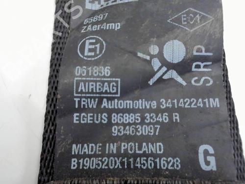 Front left seatbelt RENAULT TRAFIC III Van (FG_) 1.6 dCi 115 (FGMD) | BP31871632I26