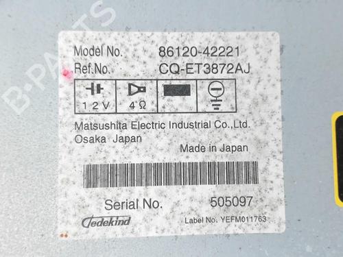 Used Radio TOYOTA RAV 4 III (_A3_) 2.2 D 4WD (ALA30_, ALA30R) (136 hp) 20418508