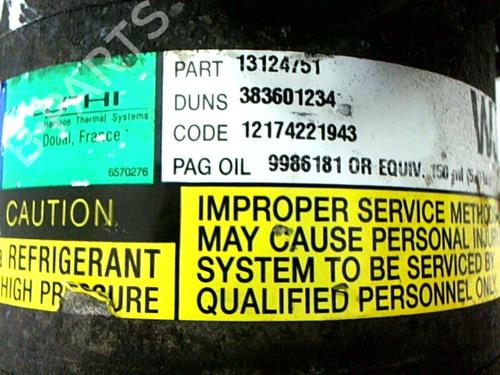 AC compressor OPEL ASTRA H (A04) 1.7 CDTI (L48) | BP20399641M34 