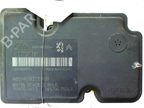 ABS pump CITROËN C3 II (SC_) 1.4 HDi 70 (SC8HZC, SC8HR0, SC8HP4) | BP20399671M43 