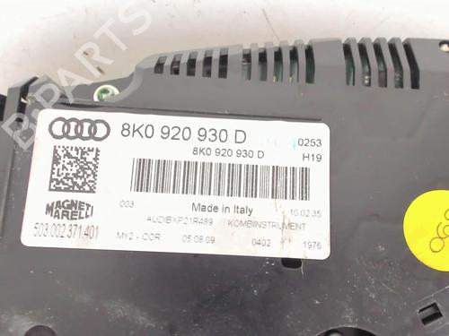 Used Instrument cluster Instrument cluster AUDI A4 B8 Avant (8K5) 2.7 TDI (190 hp) 20400834 20400834