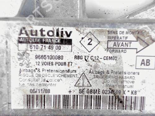 ECU airbags PEUGEOT 308 I (4A_, 4C_) 1.6 16V | BP20421646M53 