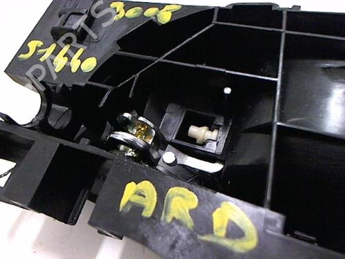 Rear right interior door handle PEUGEOT 3008 I MPV (0U_) 1.6 HDi | BP20437728I16 