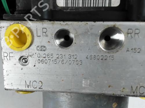 ABS pump FIAT PANDA (169_) 1.2 (169.AXB11, 169.AXB1A) | BP27294103M43