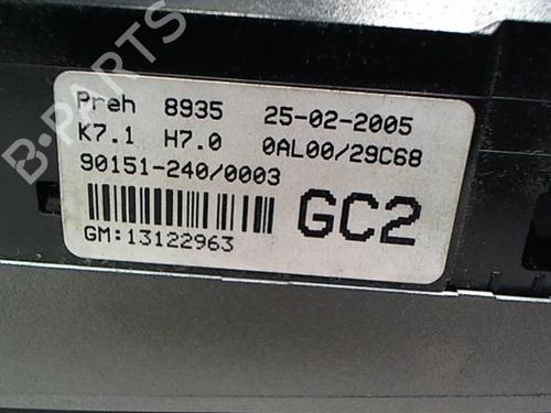 Climate control OPEL ASTRA H (A04) 1.9 CDTI 16V (L48) | BP20475570I5 