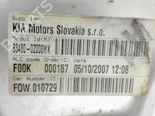 Rear right window mechanism KIA SPORTAGE II (JE_, KM_) 2.0 CRDi 4WD | BP20469904C25 
