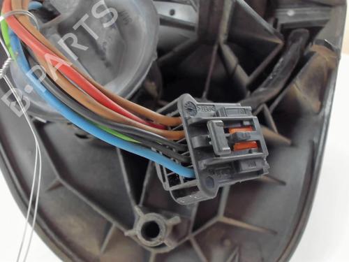 Right mirror PEUGEOT 206 Hatchback (2A/C) 2.0 HDI 90 | BP20435713C27 