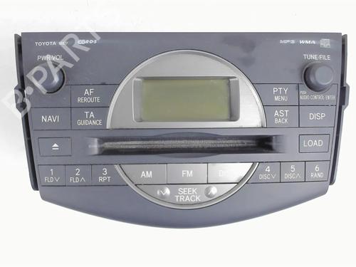 Used Radio TOYOTA RAV 4 III (_A3_) 2.2 D 4WD (ALA30_, ALA30R) (136 hp) 20396823