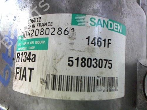 AC compressor FIAT GRANDE PUNTO (199_) 1.3 D Multijet (199.AXD11, 199.AXD1A, 199.AXD1B,... | BP20433701M34 