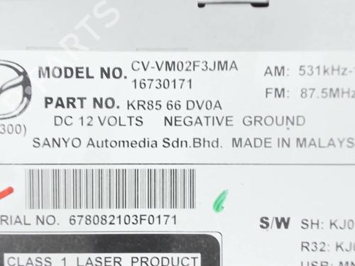Radio MAZDA CX-5 (KE, GH) 2.2 D AWD (KE2AW) | BP34458830E6  - Image 5