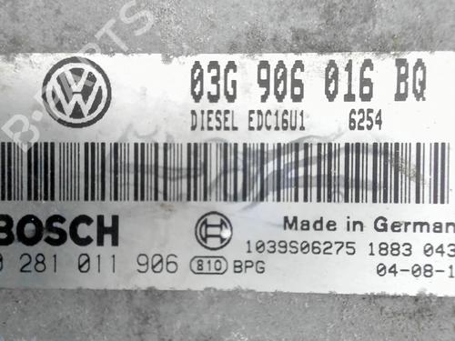 Engine control unit (ECU) VW TOURAN (1T1, 1T2) 2.0 TDI 16V | BP32264230M57 - Image 4