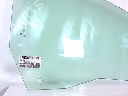 Front right door window PEUGEOT 206 CC (2D) 1.6 16V (2DNFUF, 2DNFUR) | BP20399181C19 