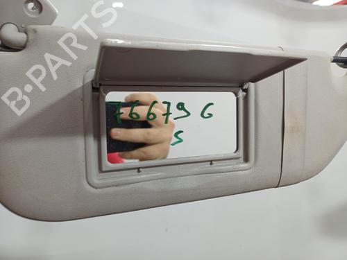 Used Left sun visor Left sun visor 38943328 38943328