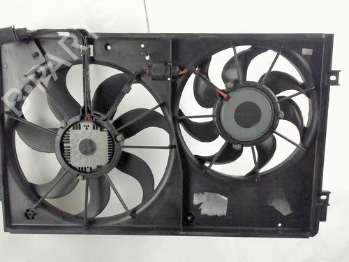 Used Radiator fan VW TOURAN (1T1, 1T2) 1.9 TDI (105 hp) 21206387