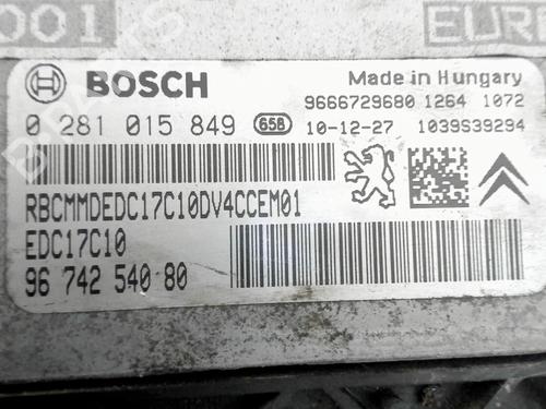 Used Engine control unit (ECU) Engine control unit (ECU) PEUGEOT 207 (WA_, WC_) 1.4 HDi (68 hp) 26398325 26398325