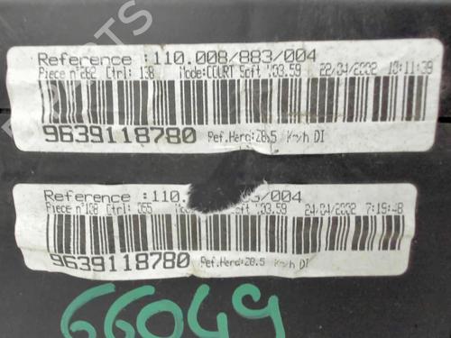 Used Instrument cluster PEUGEOT 607 (9D, 9U) 2.2 HDi (133 hp) 20469443
