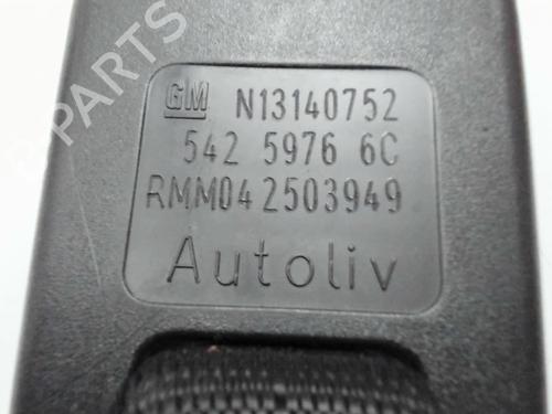 Boucle de ceinture de sécurité OPEL MERIVA A MPV (X03) 1.7 CDTI (E75) | BP21240984I32 