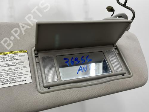 Used Right sun visor Right sun visor TOYOTA COROLLA Verso (ZER_, ZZE12_, R1_) 2.2 D-4D (AUR10_, AUR10R) (136 hp) 26497812 26497812