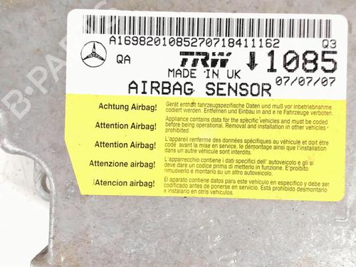 ECU airbags MERCEDES-BENZ A-CLASS (W169) A 180 CDI (169.007, 169.307) | BP21238341M53 