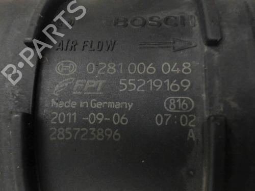 Mass air flow sensor FIAT DUCATO Van (250_) 150 Multijet 2,3 D | BP29625492M95