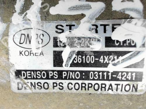 Starter HYUNDAI TERRACAN (HP) 2.9 CRDi 4WD | BP20391504M8 