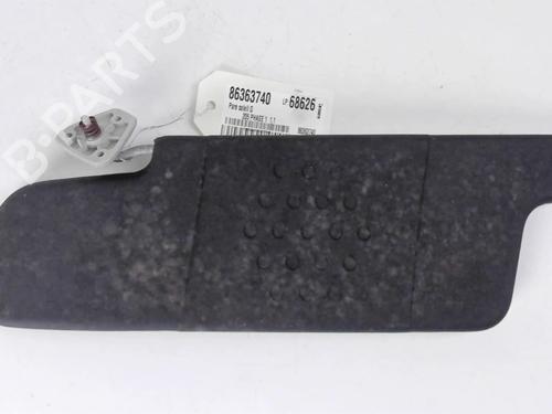 Used Left sun visor Left sun visor PEUGEOT 205 I (741A/C) 1.1 (49 hp) 20397230 20397230