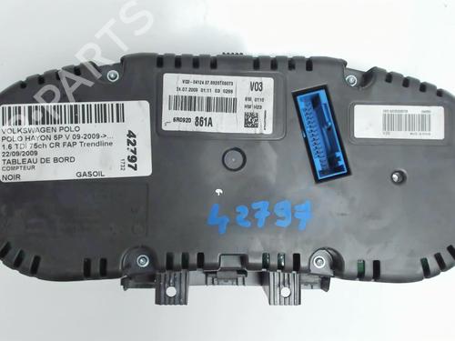 Instrument cluster VW POLO V (6R1, 6C1) 1.2 | BP21230610C47 