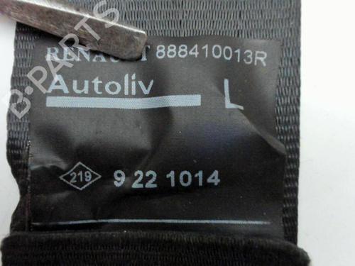 Used Rear left seatbelt Rear left seatbelt RENAULT MEGANE III Hatchback (BZ0/1_, B3_) 1.5 dCi (106 hp) 20446011 20446011
