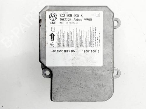 Kollisjonspute styreenhet VW POLO IV (9N_, 9A_) 1.2 (60 hp) 30689093