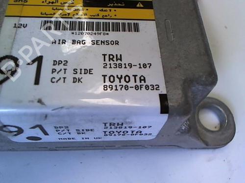 ECU airbags TOYOTA COROLLA Verso (ZER_, ZZE12_, R1_) 1.8 (ZNR11_, ZNR11R) | BP20411584M53 