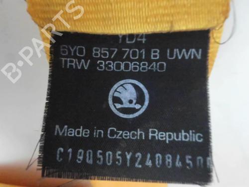 Used Front left seatbelt Front left seatbelt SKODA FABIA I Combi (6Y5) 1.4 TDI (75 hp) 20387506 20387506