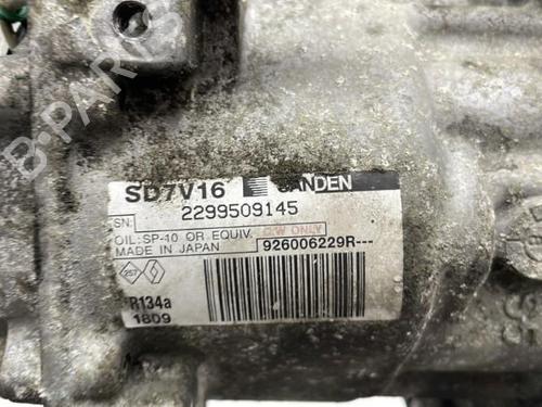 Used AC compressor AC compressor DACIA DUSTER (HS_) 1.5 dCi (HSMC) (107 hp) 20463027 20463027