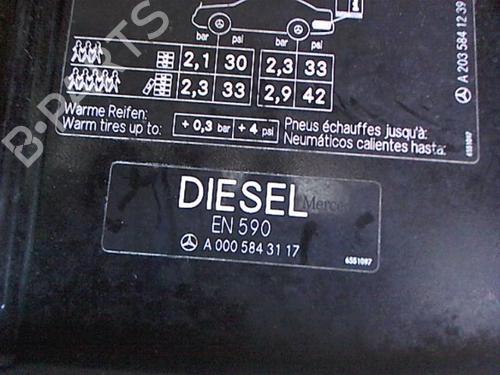 Fuel flap MERCEDES-BENZ C-CLASS Coupe (CL203) C 220 CDI (203.708) | BP20430077C131 