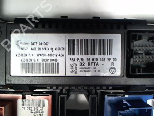 Climate control PEUGEOT 407 SW (6E_, 6D_) 1.6 HDi 110 | BP20457628I5 