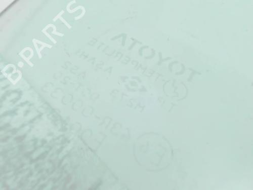 Used Rear left door window Rear left door window TOYOTA CAMRY (_V2_) 1.8 (SV20_, SV20R) (90 hp) 21206851 21206851