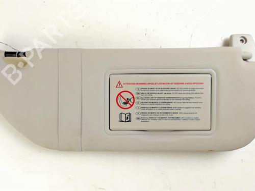 Used Right sun visor Right sun visor CITROËN C3 II (SC_) 1.1 i (60 hp) 20398450 20398450