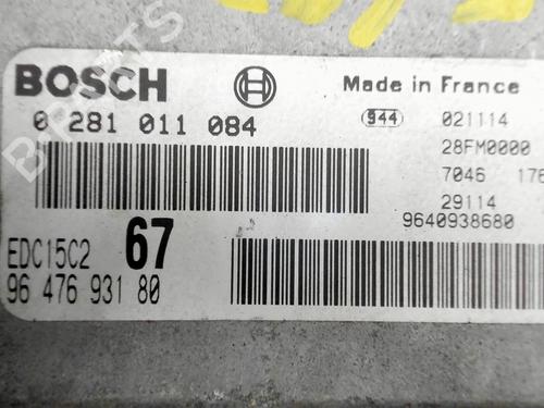 Engine control unit (ECU) CITROËN XSARA PICASSO (N68) 2.0 HDi | BP28811037M57 