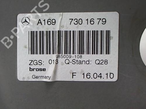 Rear right window mechanism MERCEDES-BENZ B-CLASS Sports Tourer (W245) B 180 CDI (245.207) | BP20425975C25 