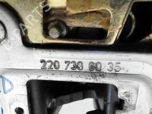 Rear right lock MERCEDES-BENZ S-CLASS (W220, V220) S 320 CDI (220.025, 220.125) | BP21240223C99 