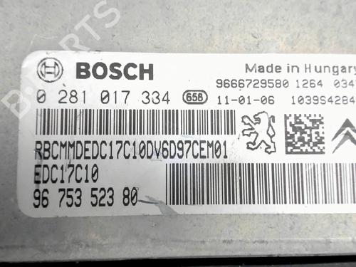 Engine control unit (ECU) CITROËN BERLINGO Box Body/MPV (B9) 1.6 HDi / BlueHDi 75 | BP26532308M57 - Image 4